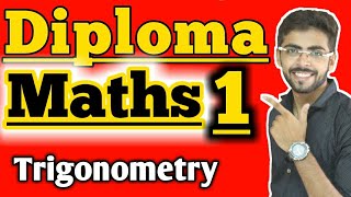 diploma 1st year maths trigonometry  diploma maths 1 in hindi  diploma maths 1 trigonometry [upl. by Letsyrhc]