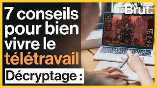 7 conseils pour bien vivre le télétravail [upl. by Akemit858]