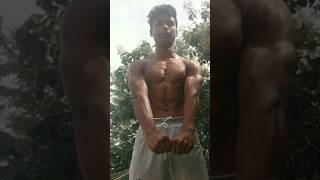 28 Days hard work My body safe trending motivation bodybyilding viralshort video [upl. by Nwahsyar299]