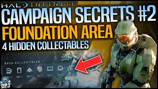 Halo Infinite Foundation ALL SECRET COLLECTABLES In 2nd MISSION  Skulls amp Audio Logs  Guide [upl. by Nagek]