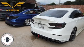 INSTALLING YOFER DIFFUSER ON KUZOS 2019 HONDA ACCORD [upl. by Erreit]