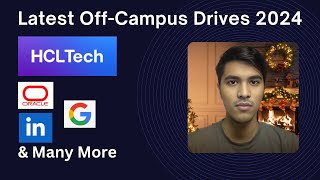 Latest OffCampus Drives 2024  Top Job Opportunities for BTech amp MTech Freshers [upl. by Lyrahc]