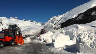 M 480 Holder con fresa neve turbina Zaugg  neve compatta pesante alta temperatura [upl. by Perry]