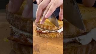 Bacon and Egg Sandwich cooking saladmaster bacon sourdough asmr yummy delicious breakfast [upl. by Octavus81]