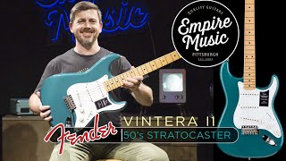 FIRST LOOK  Fender Vintera II 50s Stratocaster  EMPIRE MUSIC [upl. by Kienan]