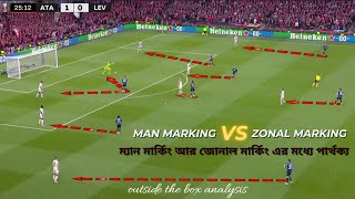 ম্যান মার্কিং নাকি জোনাল মার্কিং  Man Marking vs Zonal Marking [upl. by Prasad]