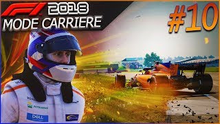 F1 2018 Mode Carrière Part10 Angleterre  LA DÉCEPTION [upl. by Jameson929]