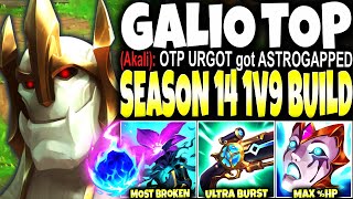 I CREATED THE BEST NEW GALIO SEASON 14 FULL AP PEN BUILD GUIDE TO 1V9 CARRY 🔥  s14 Gameplay [upl. by Adnim]