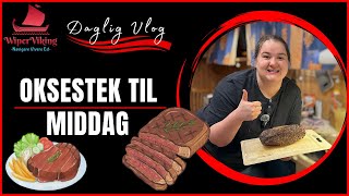 230224  Oksestek til middag [upl. by Idnic984]