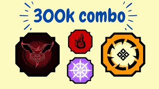 300k Minakaze  Getsuga combo [upl. by Odnamla]