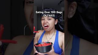 I Attempted To Eat Over 100 Bags of TAKIS And It Ended HORRIBLY [upl. by Rabi]