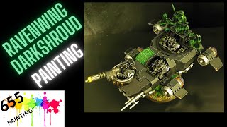 How to paint Ravenwing Darkshroud [upl. by Iralav]