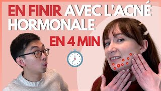 Comment atténuer son ACNÉ HORMONALE  voici les solutions [upl. by Neilson]