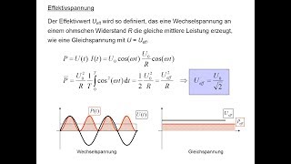 Effektivspannung [upl. by Aniteb]