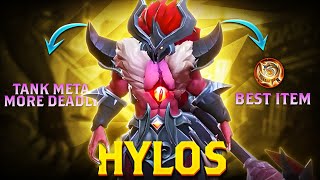 Deadly amp Tanky Hylos Best Build 2024  Hylos Best Emblems 2024  Hylos Gameplay MLBB [upl. by Judson367]