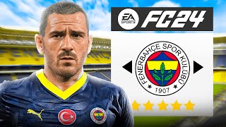 BONUCCI FENERBAHÇEYE TRANSFER OLDU  FC 24 KARİYER MODU [upl. by Yursa]