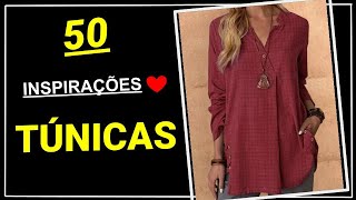 TÚNICAS FEMININAS  50 Modelos Incríveis de Túnicas Femininas para Looks Super Confortáveis ❤️ [upl. by Ynolem]