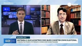 PROF GUSTAVO SAMPAIO NA RECORDNEWS TV EM 06102024 JORNAL HORA NEWS [upl. by Kliman]