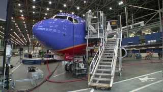 Southwest Airlines Introducing Our First 737800 [upl. by Helbonnah]