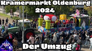 Kramermarkt Oldenburg 2024  Der komplette Umzug [upl. by Ellerihs]