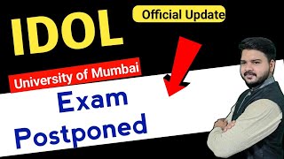 IDOl Examination Postponed  Official Circular  Idol Exam 2024 Postponed  Jitesh sir [upl. by Brinna]