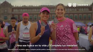 Recupera tu medalla Maratón de la CDMX Telcel y Medio Maratón BBVA RecuperaTuMedalla [upl. by Snahc713]