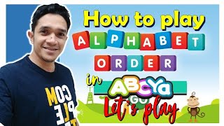 How to Play Alphabet Order  abcyacom [upl. by Htiel]