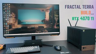 Rakit PC Mini ITX bisa muat RTX 4070 Ti  Fractal Terra [upl. by Wehtam]