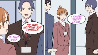 My strict boss stood up for me when my old boss was bad mouthing me Manga Dub [upl. by Haelhsa]