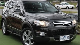 B5436  2013 Holden Captiva 7 LX CG Series II Auto AWD Review [upl. by Josias55]