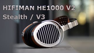 HIFIMAN HE1000 V2 Stealth  V3 Planar Magnetic Headphones  The Utopic Performer Refined [upl. by Hanleigh]