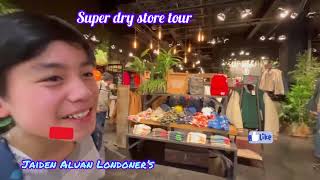 Superdry shop tour Westfield shopping center Superdry on sale Jaiden Aluan [upl. by Lepp]