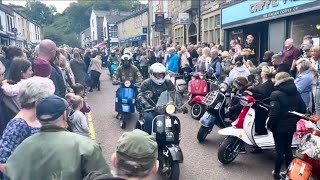 The Ribble Valley Scooter Rally  2224 September 2023  Clitheroe Lancashire Uk [upl. by Markman]