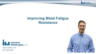 Improving Fatigue Resistance [upl. by Moht]