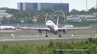 Very Short Takeoff RAK Airways Jet2 B757 GLSAK Hamburg Airport [upl. by Anyek]