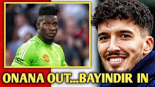 Onana selected for Cameroon’s AFCON squad Bayindir set to replace him [upl. by Geminius]