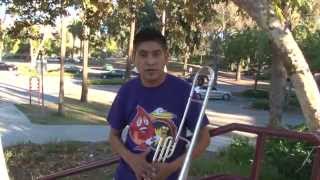 EL MUCHACHO ALEGRE Tutorial Trombon Y Trompeta [upl. by Manaker512]