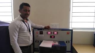 DETERMINATION OF EMISSIVITY OF A SURFACE HEAT TRANSFER LAB  SVIT VTU SAVI [upl. by Aihcrop]