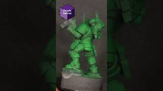 ⚠️🔥🤬 Salamander Space Marines painting warhammer40k green spacemarine speedpaint 40klore [upl. by Tandy995]