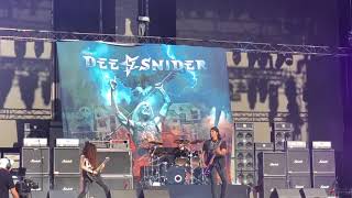 Dee Snider  Ready to Fall Widowmaker song  Live at Rock Fest BCN [upl. by Ynabla]