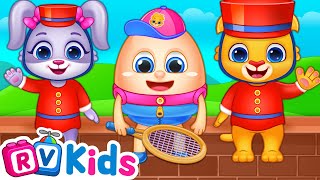 Humpty Dumpty  RV AppStudios Kids Songs and Nursery Rhymes [upl. by Schreibman]