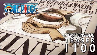 One Piece  Episode 1100 Preview Powers on a Different Level Luffy vs Lucci [upl. by Eelnayr]