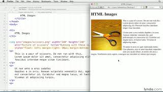 HTML Tutorial  Flowing text around an image [upl. by Fagaly]