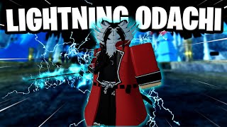 Lightning Bankai  Odachi IS NOT BALANCED  Type Soul [upl. by Hole]