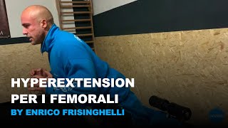 Come si effettua un esercizio per i femorali allhyperextension [upl. by Sikras]