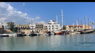 Girne Kyrenia old harbour 10th Oct 2023 [upl. by Emelita]