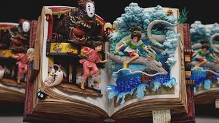 Spirited Away Book Diorama by Zuoban Studio 🔥 [upl. by Bartko310]