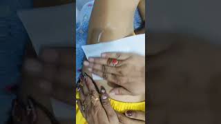 Full growth underarm waxwaxingwaxJyoti Saini [upl. by Oina]