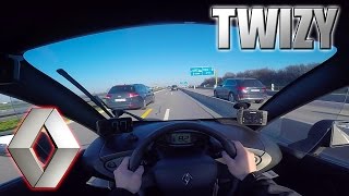 Renault Twizy on Autobahn Good idea [upl. by Adaliah]