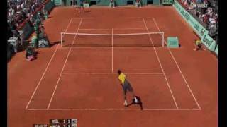 Monfils Melzer Gros Plan Roland Garros [upl. by Potter955]